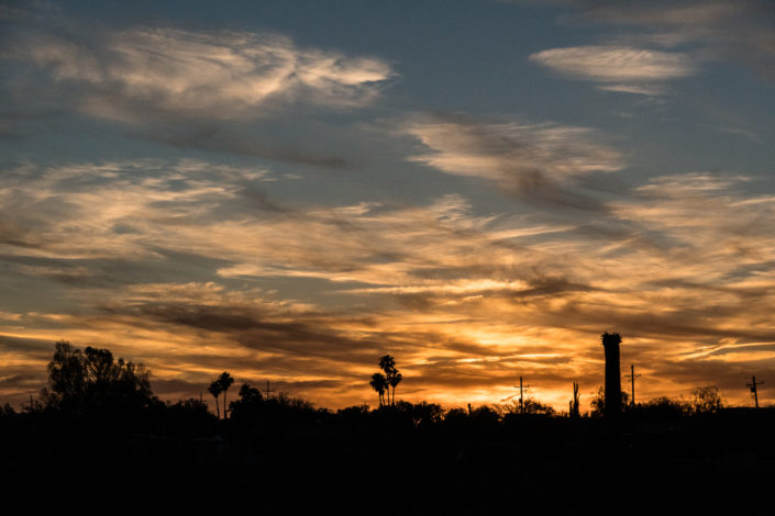 Tucson sunset shot on Sony A6500