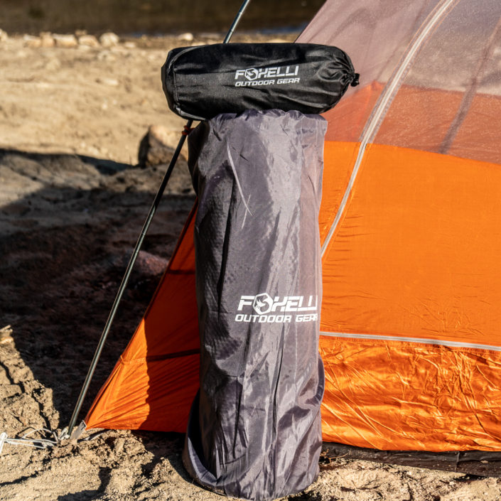 Foxelli sleeping pad and pillow